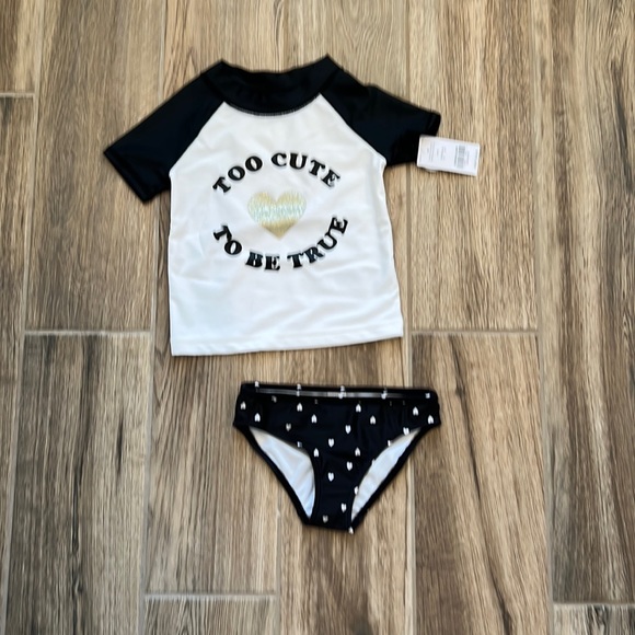 Carter's Other - NEW Carter’s Too Cute To Be True Swim Suit Set 4T